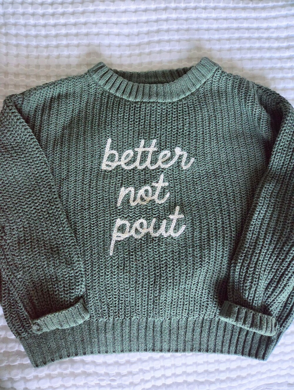 Better Not Pout Christmas Sweater